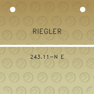 riegler-24311-n-e