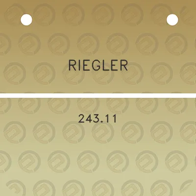 riegler-24311