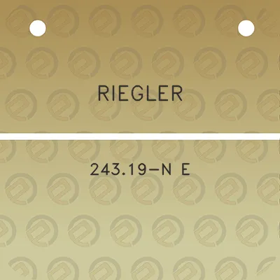 riegler-24319-n-e