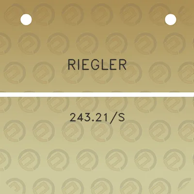 riegler-24321s