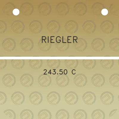 riegler-24350-c