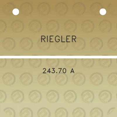 riegler-24370-a