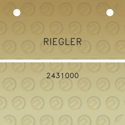 riegler-2431000