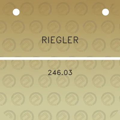 riegler-24603