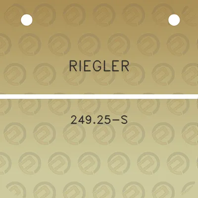 riegler-24925-s