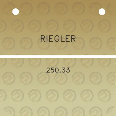 riegler-25033