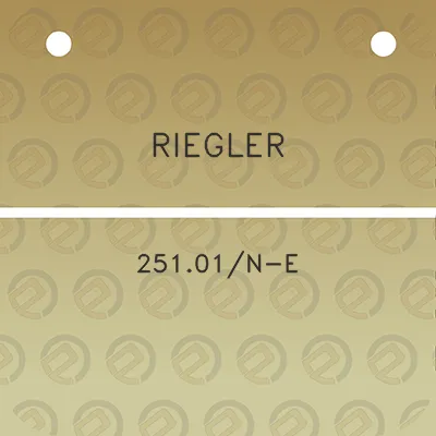 riegler-25101n-e