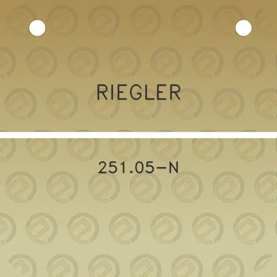 riegler-25105-n