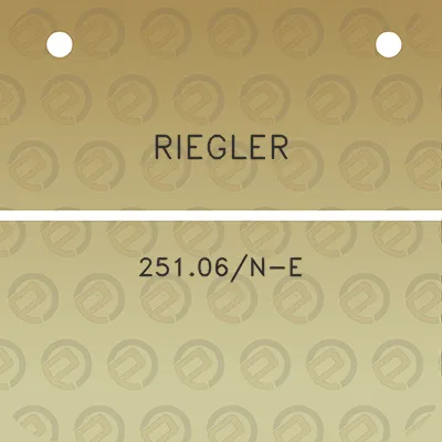 riegler-25106n-e