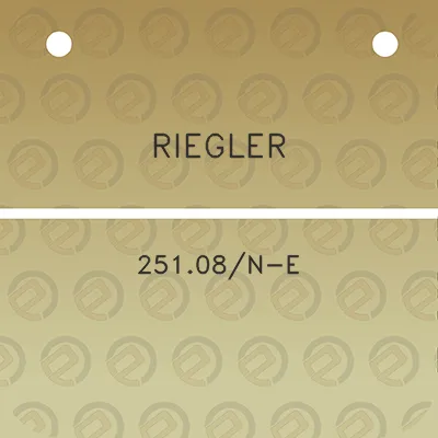 riegler-25108n-e