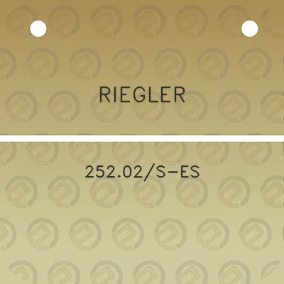 riegler-25202s-es