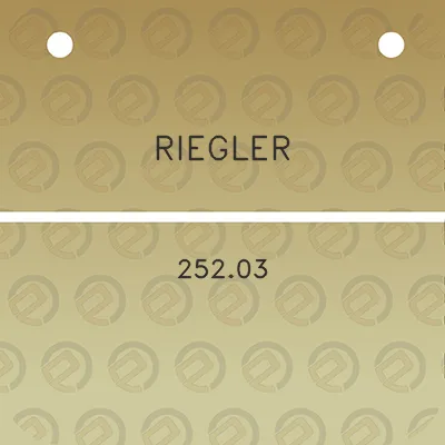 riegler-25203