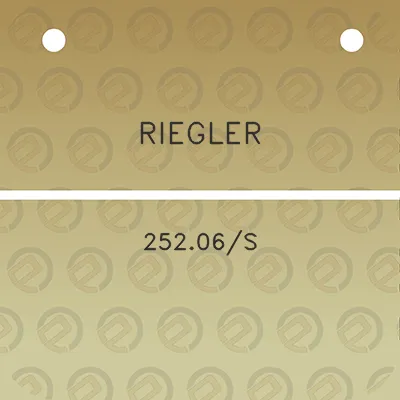 riegler-25206s