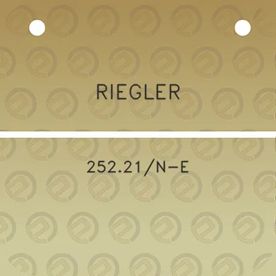 riegler-25221n-e