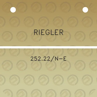 riegler-25222n-e