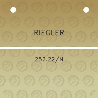 riegler-25222n