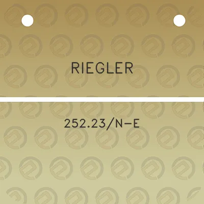 riegler-25223n-e