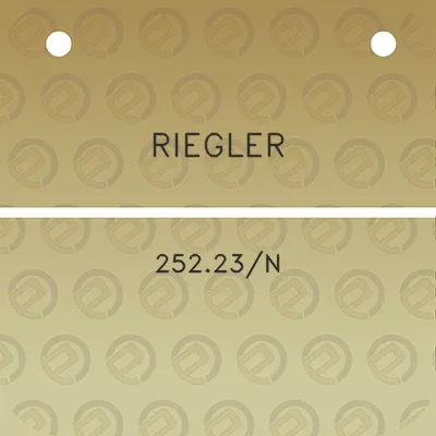 riegler-25223n