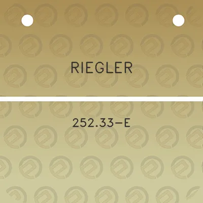 riegler-25233-e