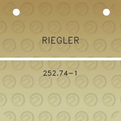 riegler-25274-1