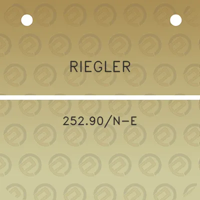 riegler-25290n-e