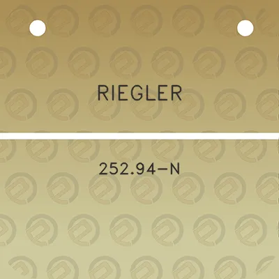 riegler-25294-n