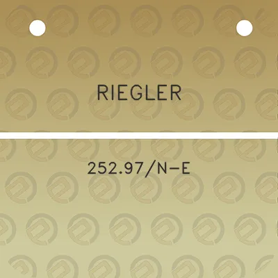 riegler-25297n-e