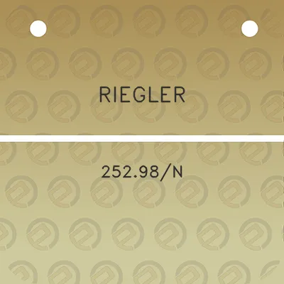 riegler-25298n