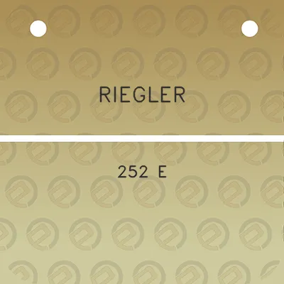 riegler-252-e