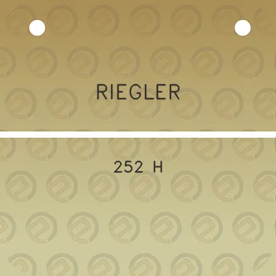 riegler-252-h