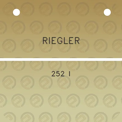 riegler-252-i