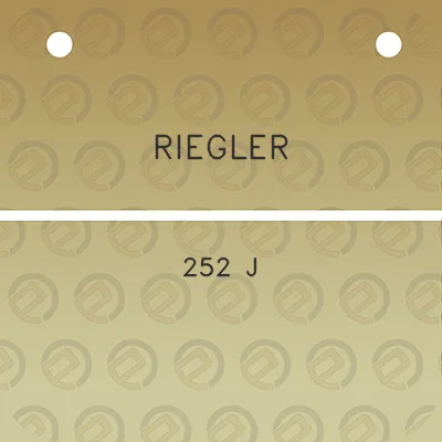 riegler-252-j