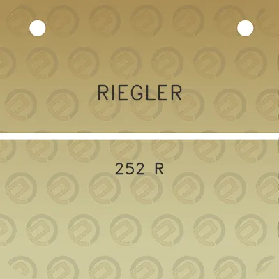 riegler-252-r