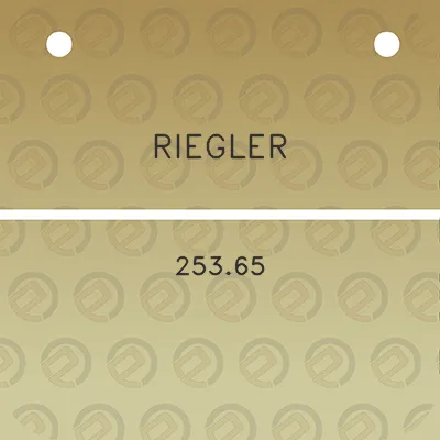 riegler-25365