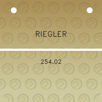 riegler-25402