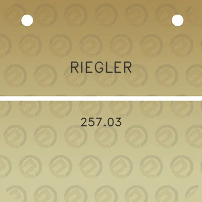 riegler-25703