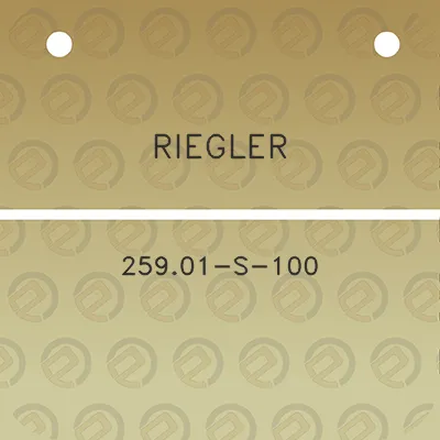 riegler-25901-s-100