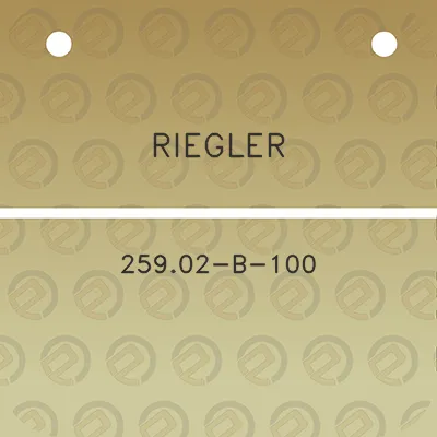 riegler-25902-b-100