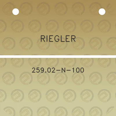 riegler-25902-n-100