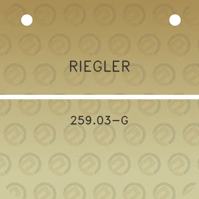 riegler-25903-g