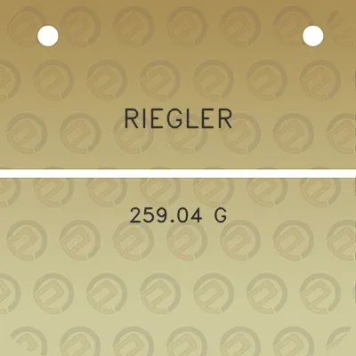 riegler-25904-g