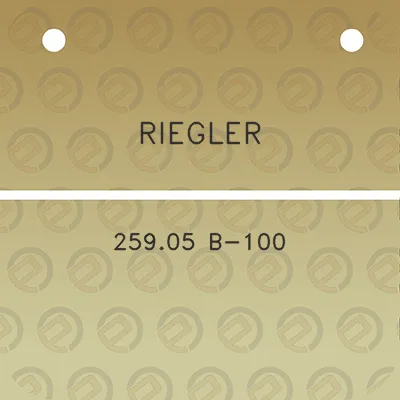 riegler-25905-b-100