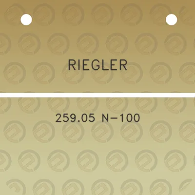 riegler-25905-n-100