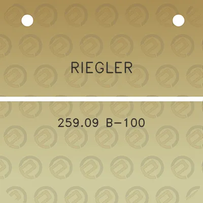 riegler-25909-b-100