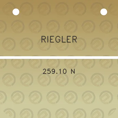 riegler-25910-n