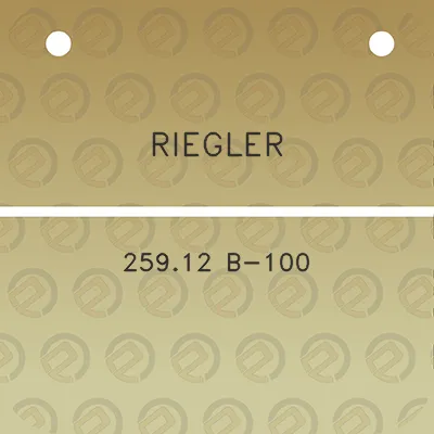 riegler-25912-b-100