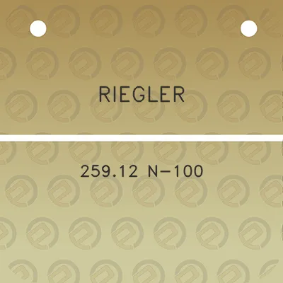 riegler-25912-n-100