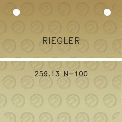 riegler-25913-n-100