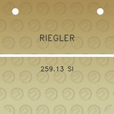 riegler-25913-si