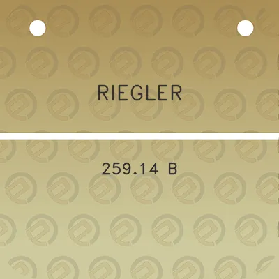 riegler-25914-b